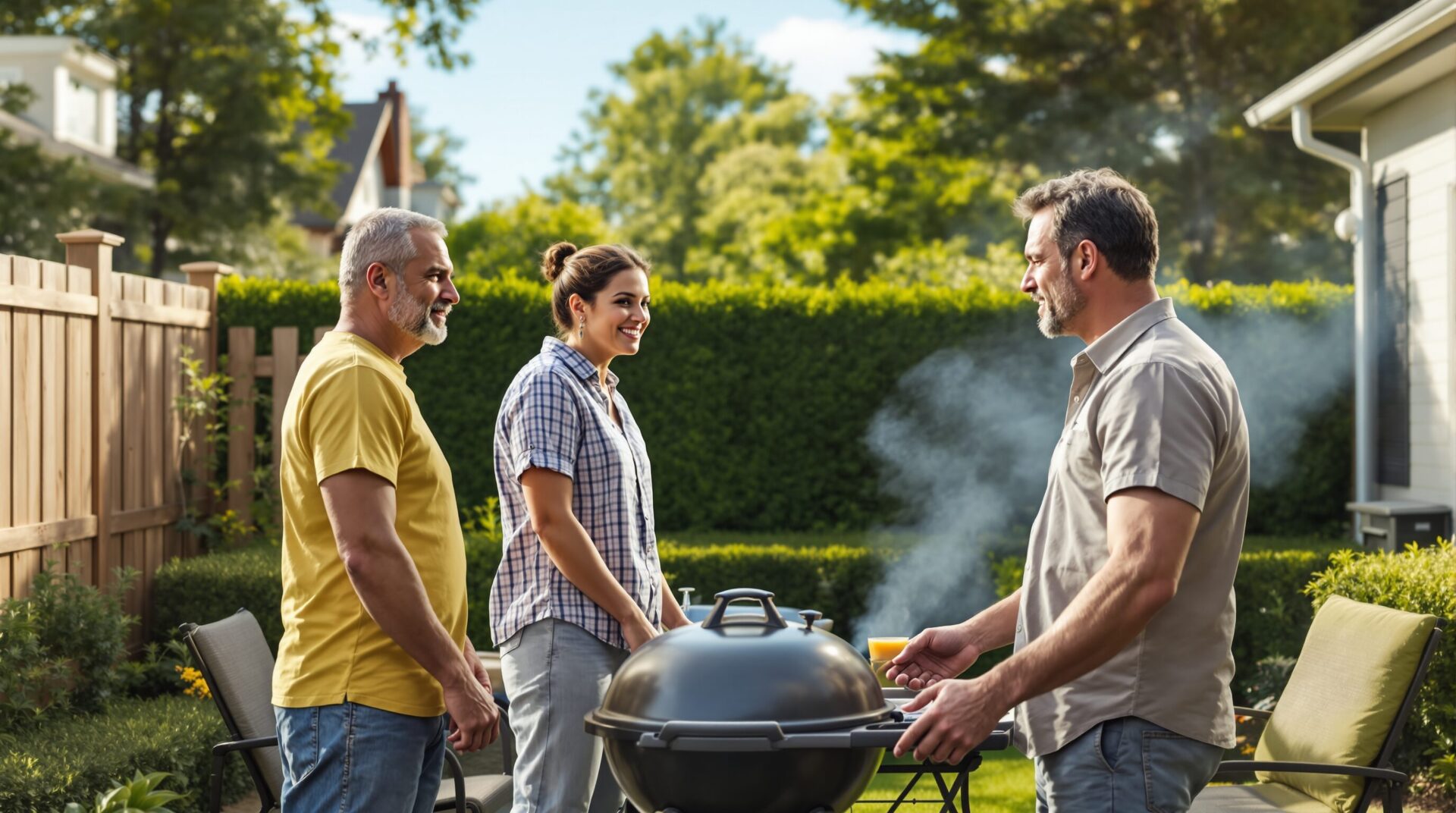 distance barbecue voisin