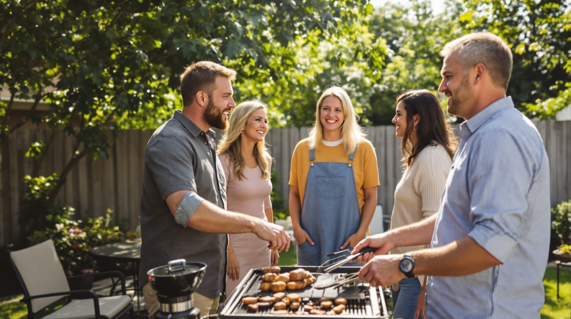 barbecue et voisinage
