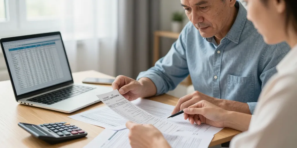 calculer repas impots