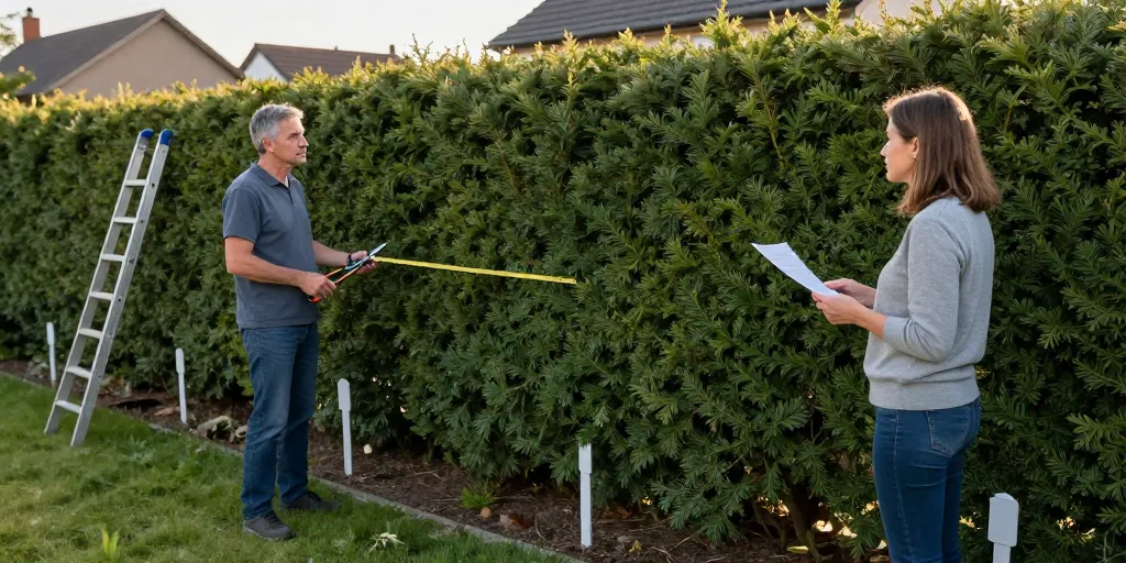 taillage haie voisin