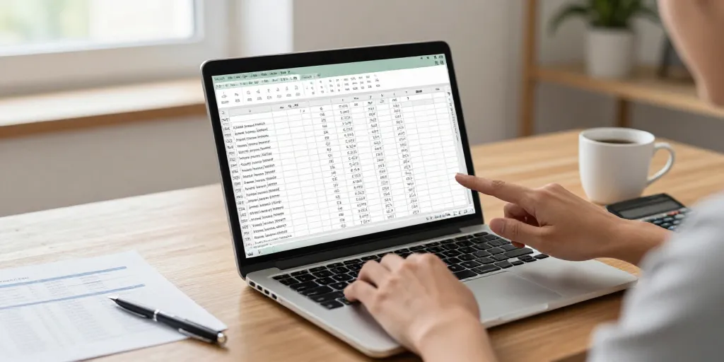 feuille budget excel