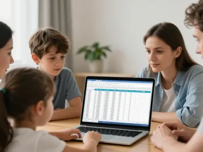 budget familial tableau excel