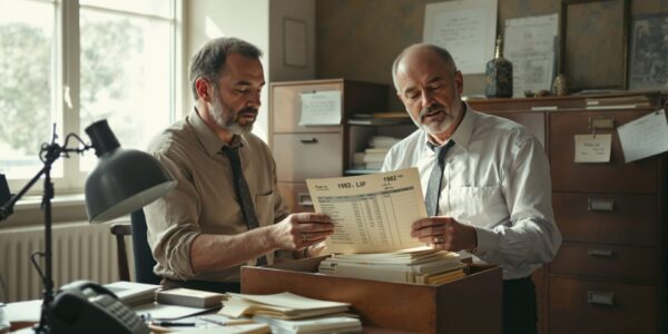 bulletin de salaire 1982