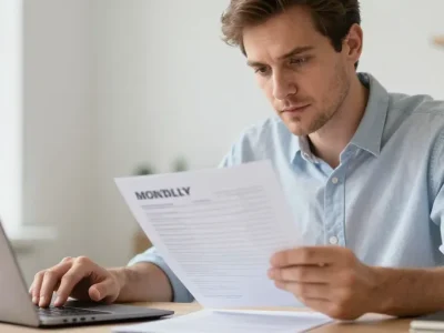 relevé mensuel de compte extérieur